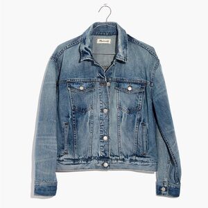 Madewell Boxy Crop Denim Jacket